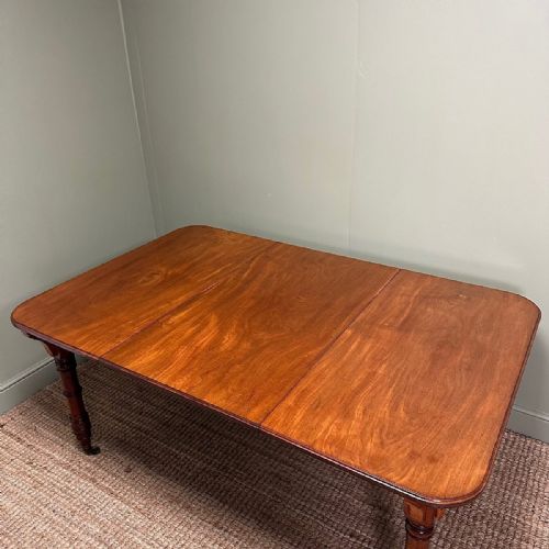 QUALITY ANTIQUE MAHOGANY DINING TABLE BY GILLOWS OF LANCASTER - ADDITIONAL PHOTO 6