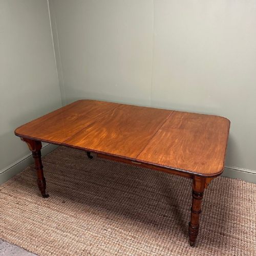 QUALITY ANTIQUE MAHOGANY DINING TABLE BY GILLOWS OF LANCASTER - ADDITIONAL PHOTO 10