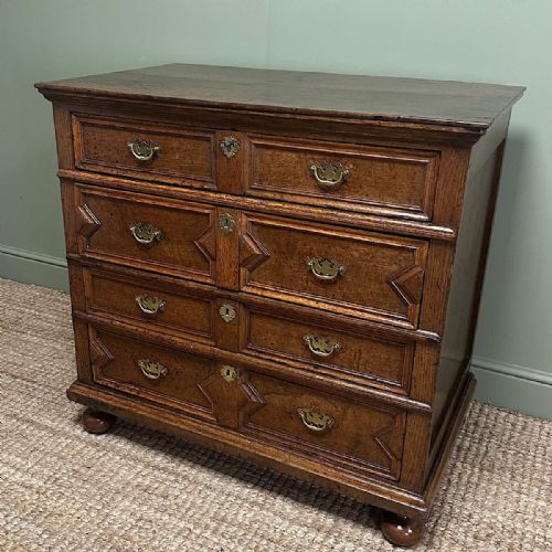 STUNNING EARLY 18TH CENTURY GEORGIAN CHEST OF DRAWERS - ADDITIONAL PHOTO 7