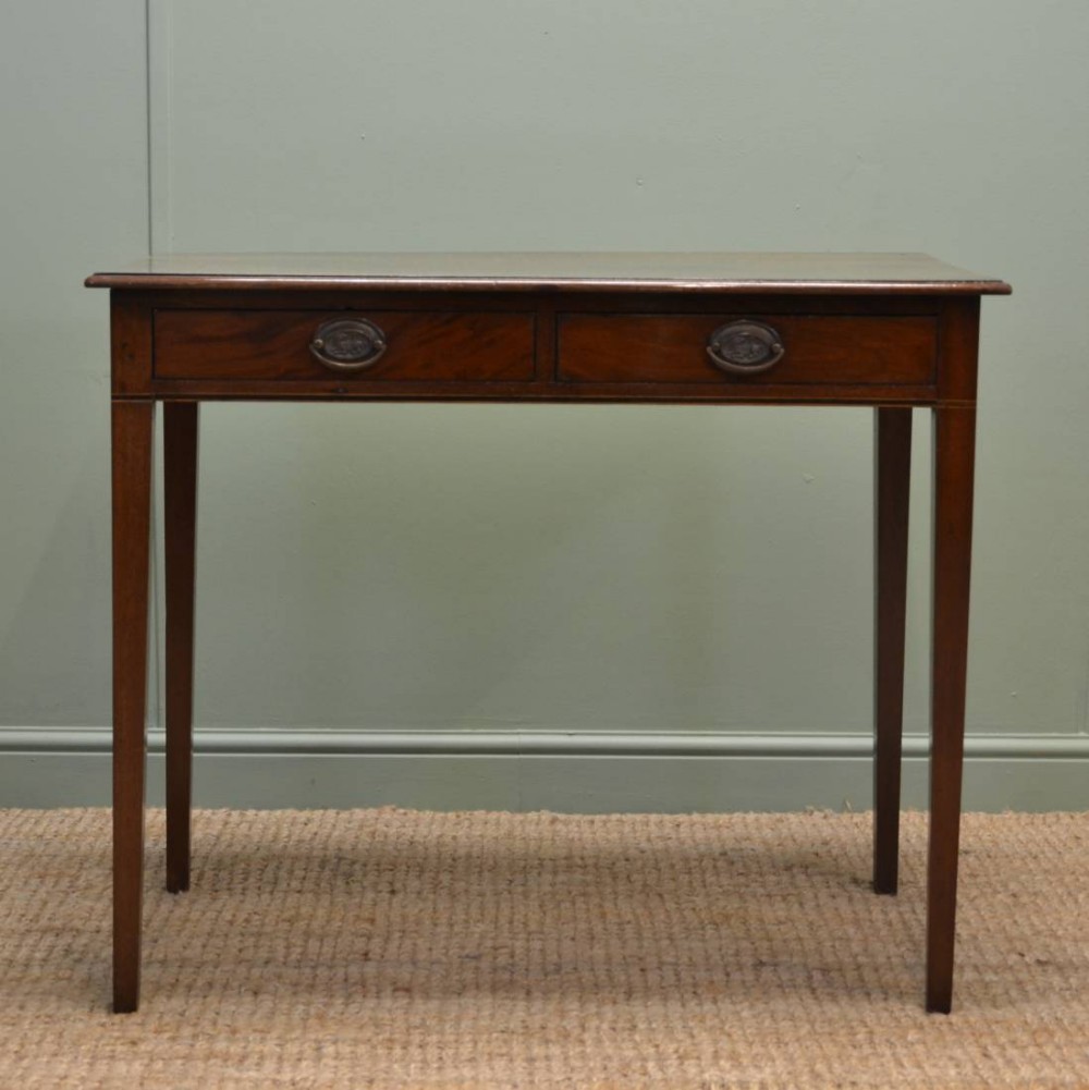 Georgian Mahogany Antique Side Table.