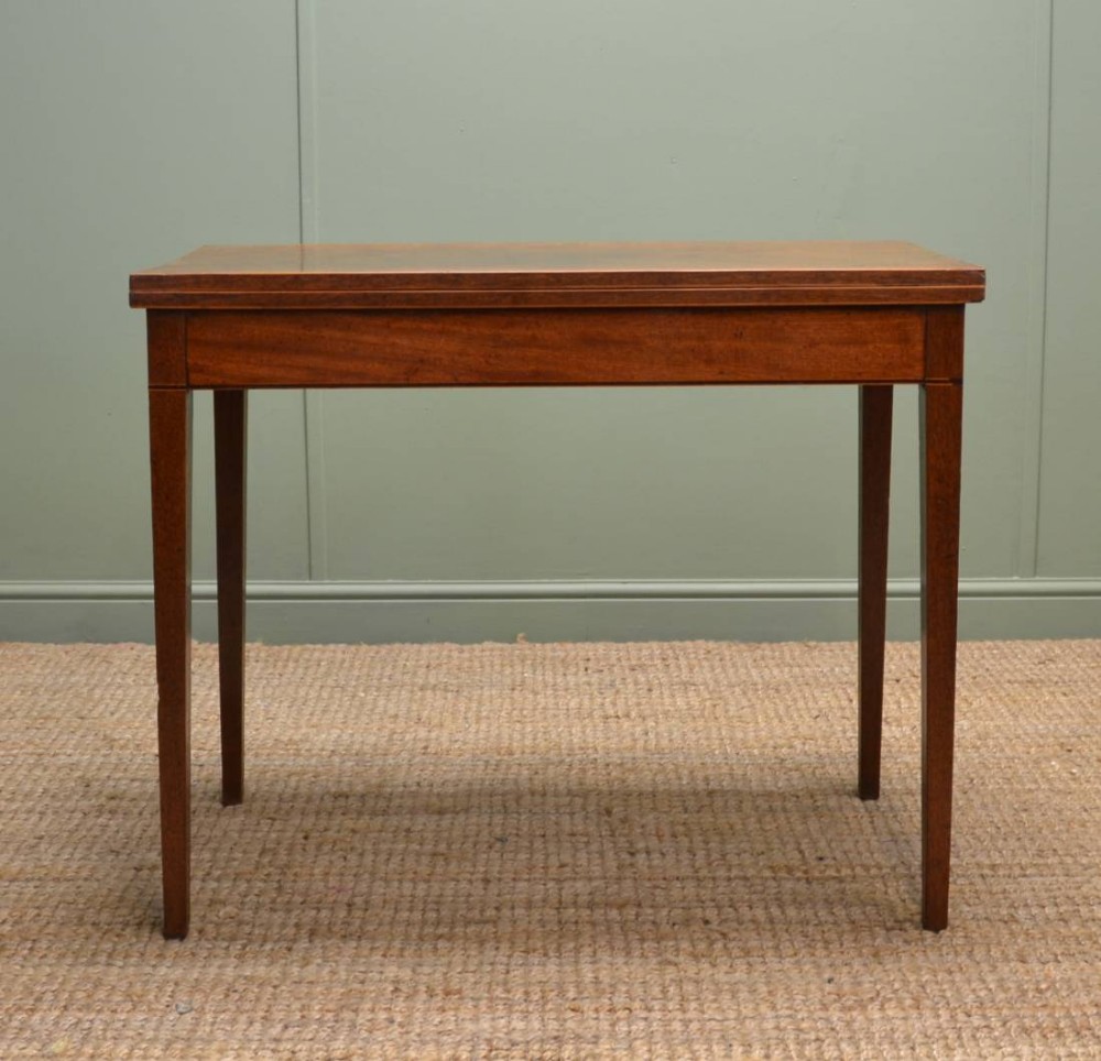 Georgian Mahogany Country Antique Tea Table