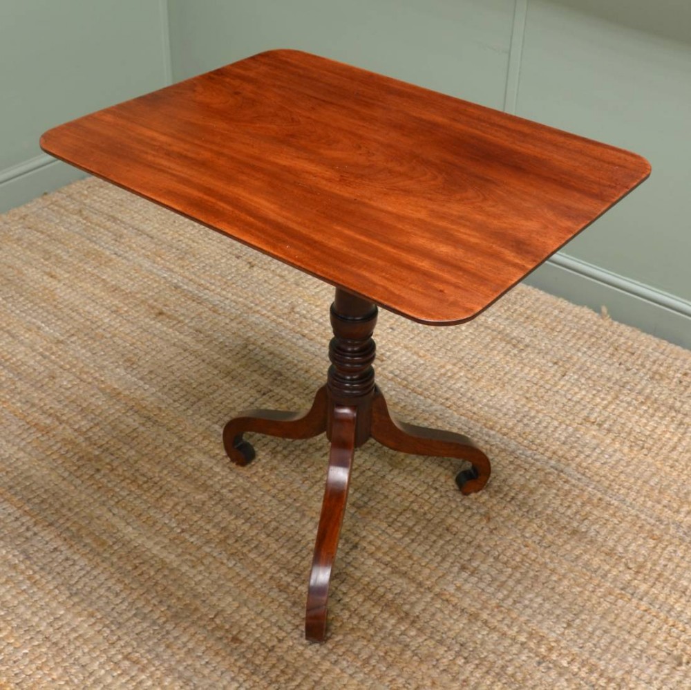 Regency Mahogany Antique Tripod Table