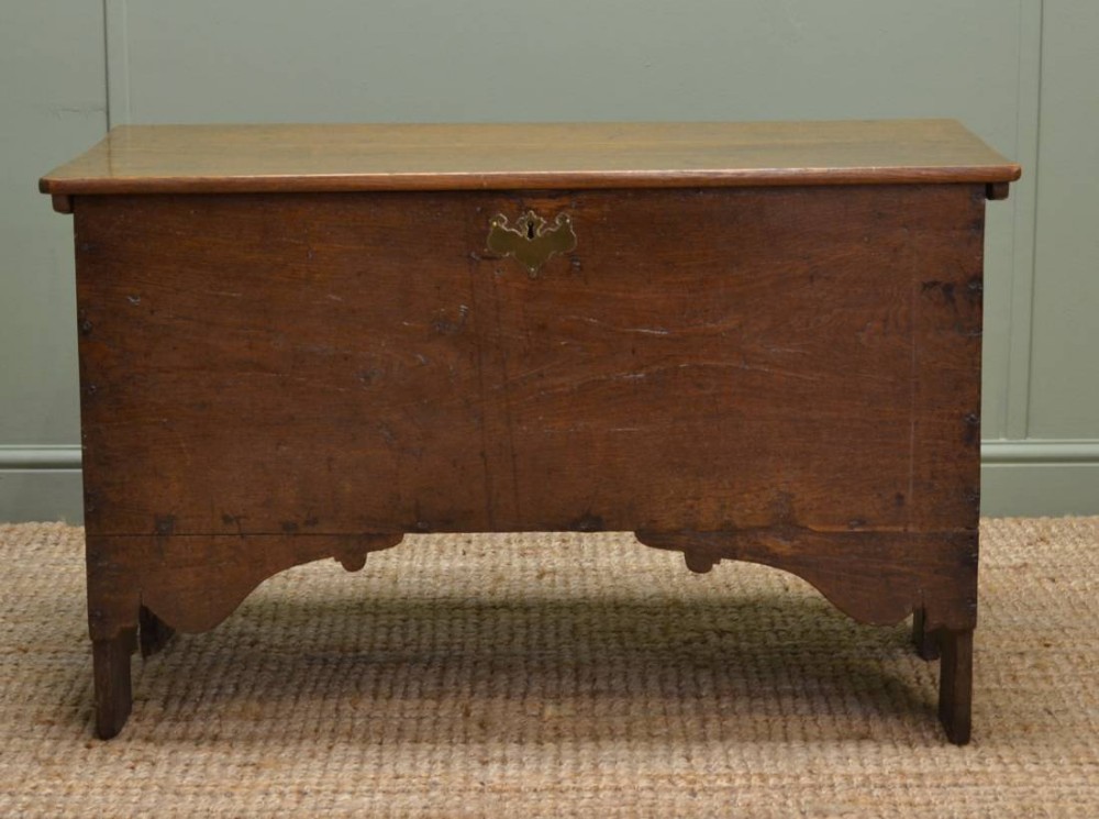 Period Georgian Oak Antique Coffer