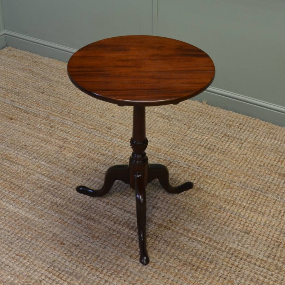 Georgian Mahogany Antique Occasional Wine Table