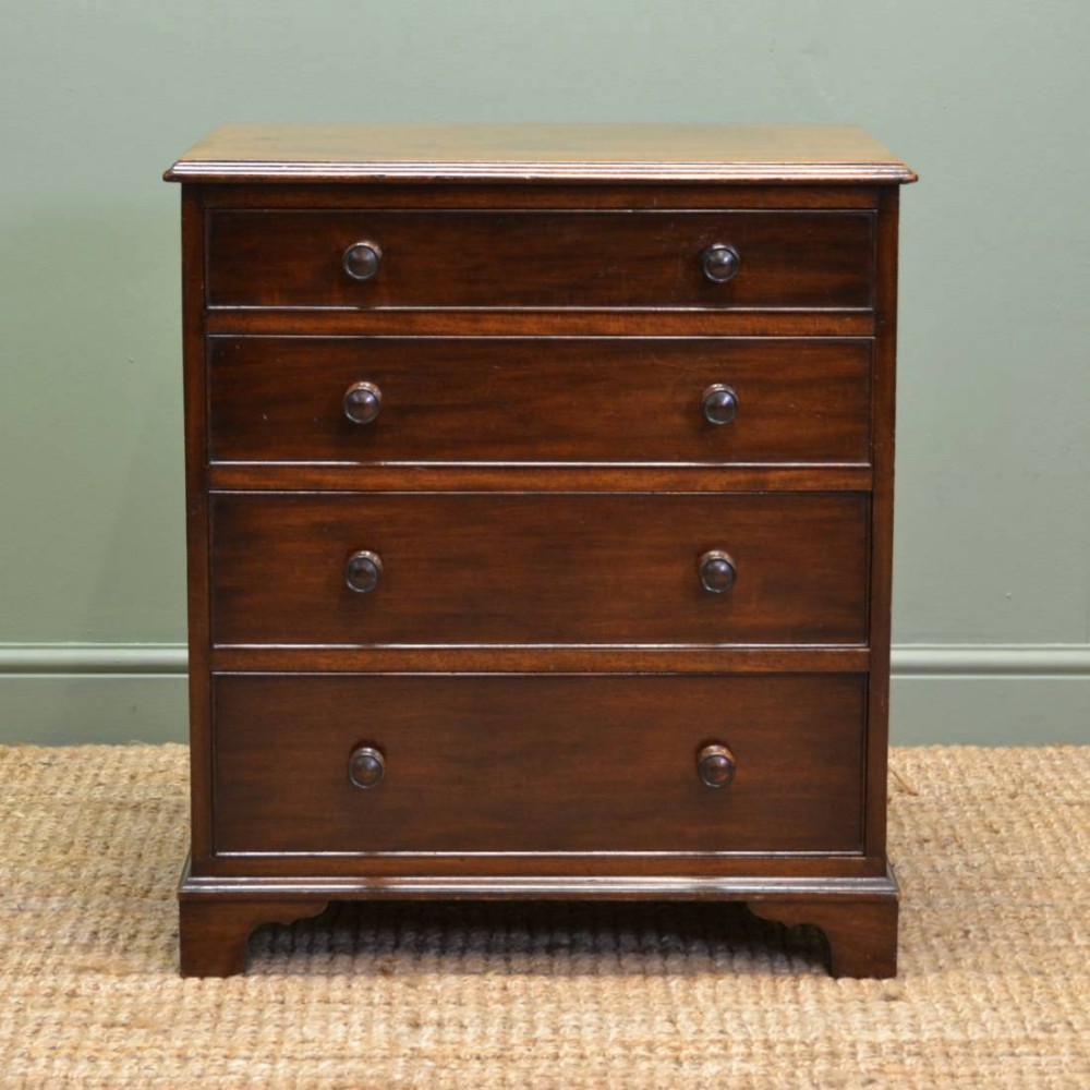 Small Period Mahogany Antique Chest of Drawers
