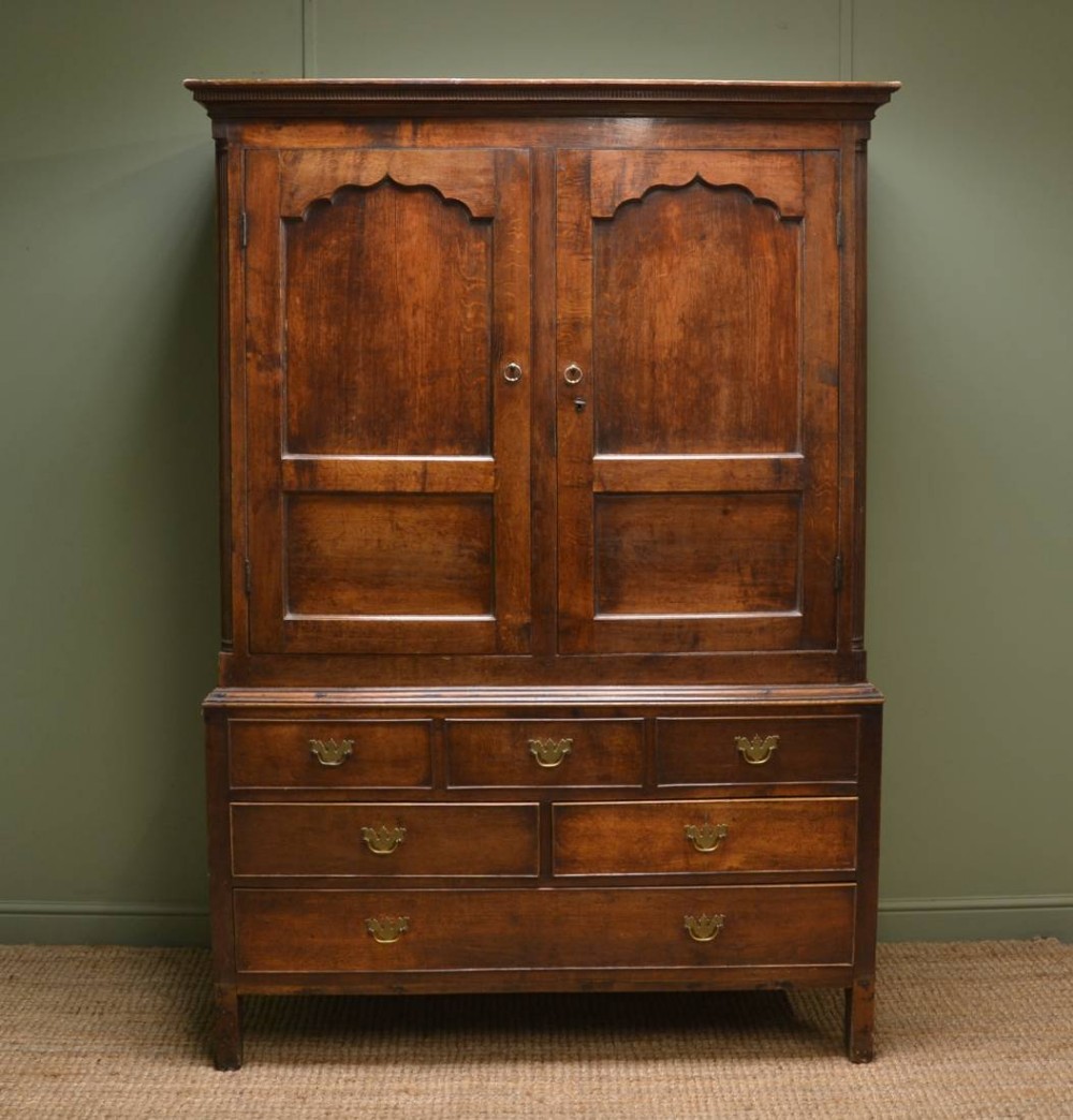 Period Oak Antique Harness Cupboard