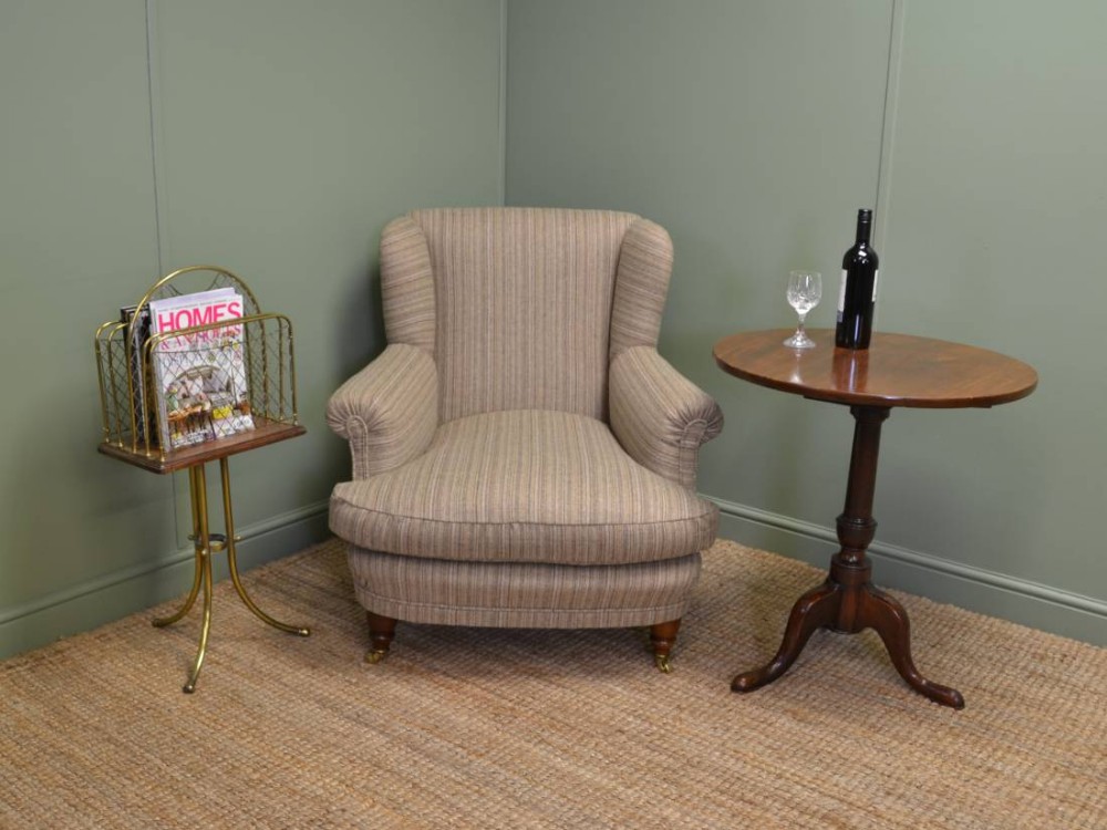 Superb Quality, Comfortable, Howard Style Victorian Antique Armchair