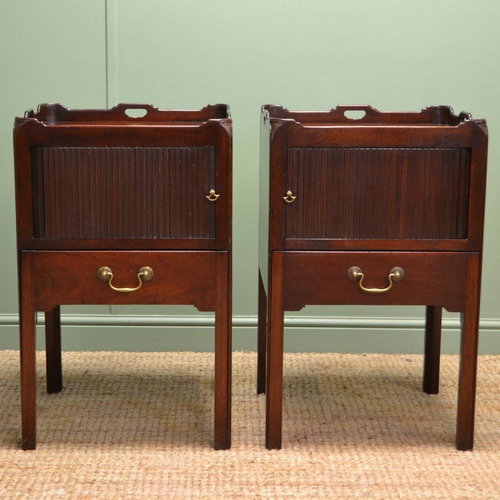 Unusual Pair Of Antique Cabinets Dating From The Early 1900's