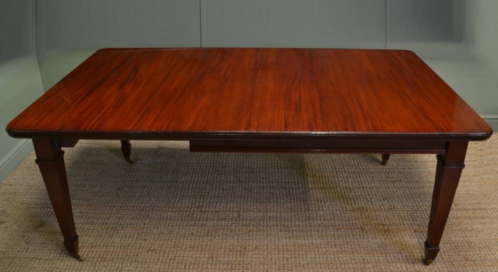 Spectacular Rich Mahogany Quality Antique Victorian Extending Dining Table