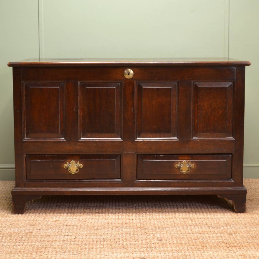 Georgian Oak Antique Mule Chest