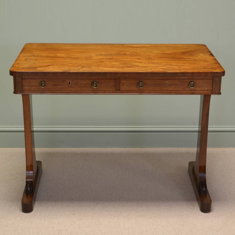 Elegant Mellow Mahogany Regency Antique Sofa Table