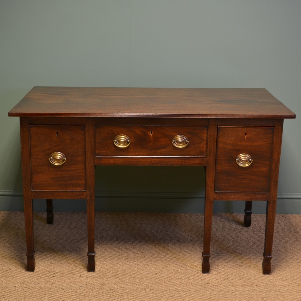 Quality Georgian Antique Mahogany Sideboard