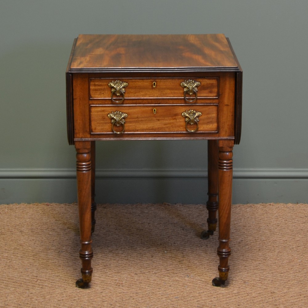 Beautiful Regency Mahogany Small Antique Sofa Table