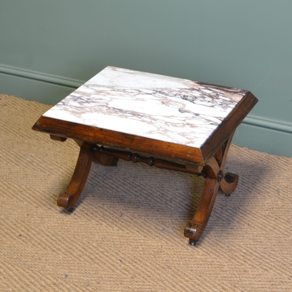 Victorian Rosewood Antique Coffee Table