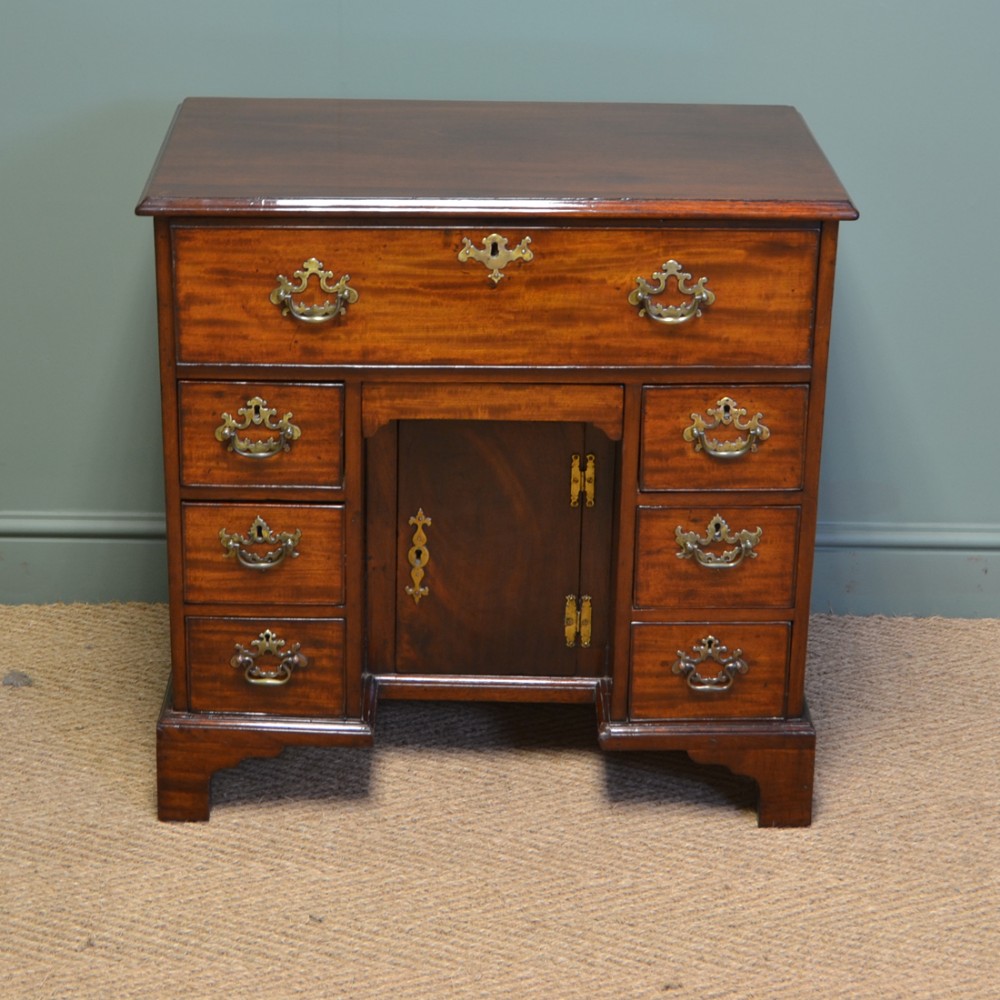 Quality George III Mahogany Antique Writing Desk