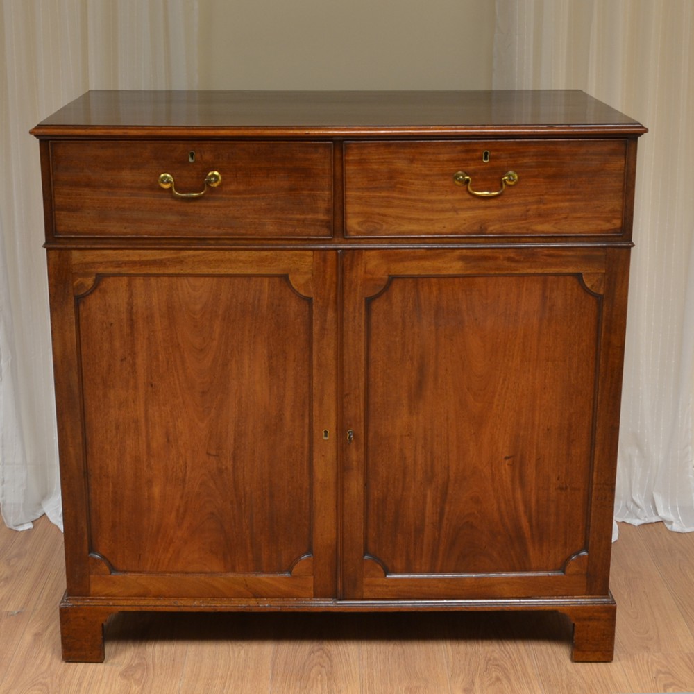 Quality Mahogany Antique George III Press Cupboard