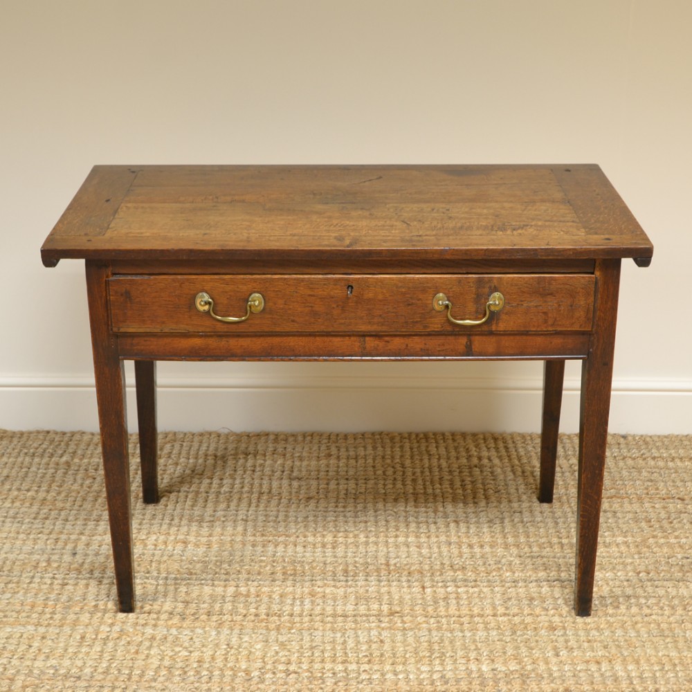 Country House Georgian Oak Antique Side table