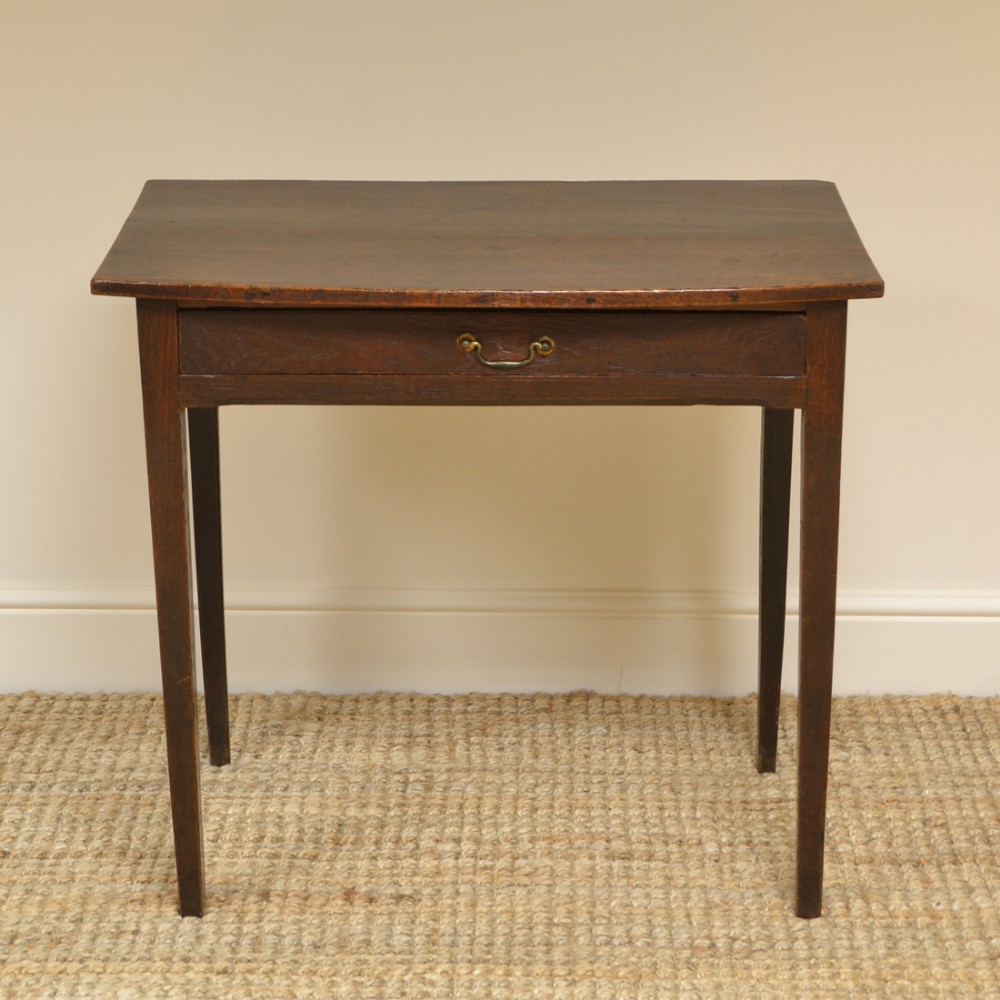 George III Country House Oak Antique Side Table