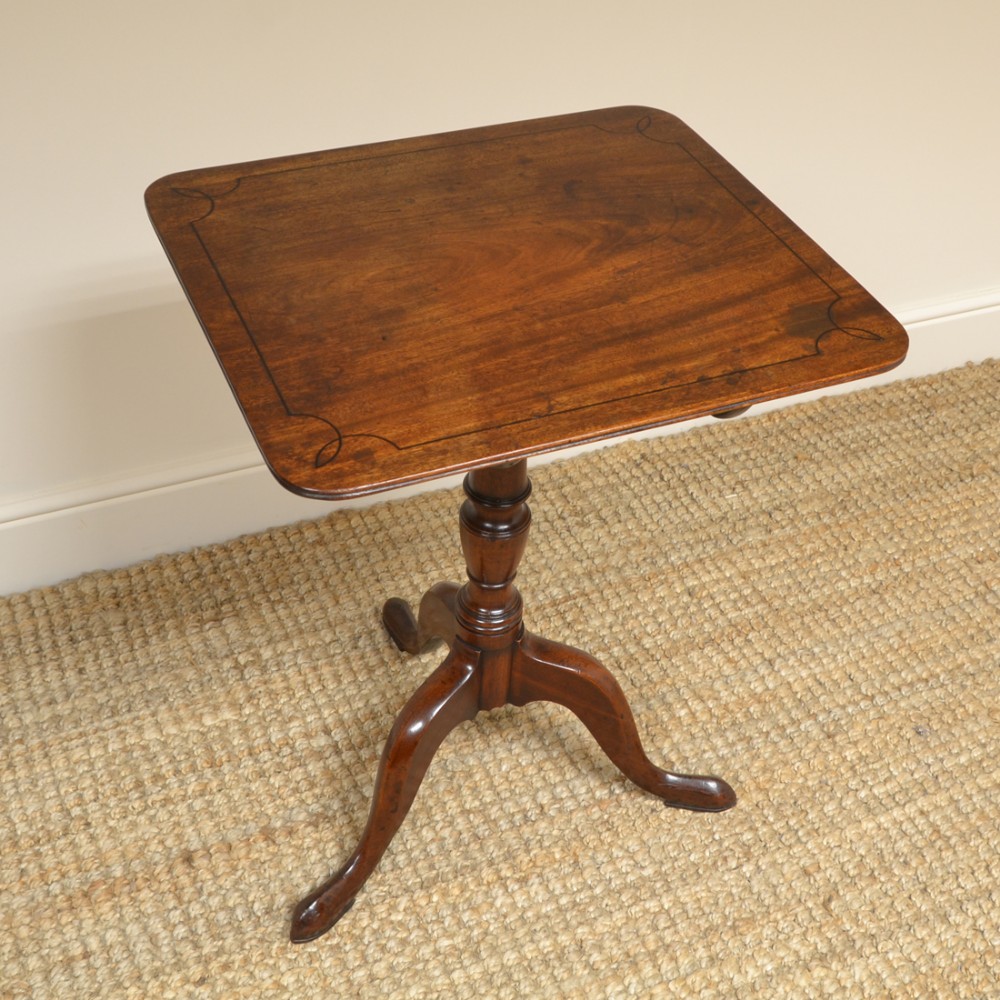 Regency Country House Mahogany Antique Tripod Table