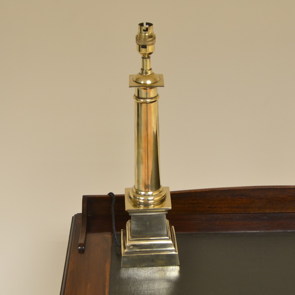 Spectacular Arts & Crafts Solid Brass Antique Lamp