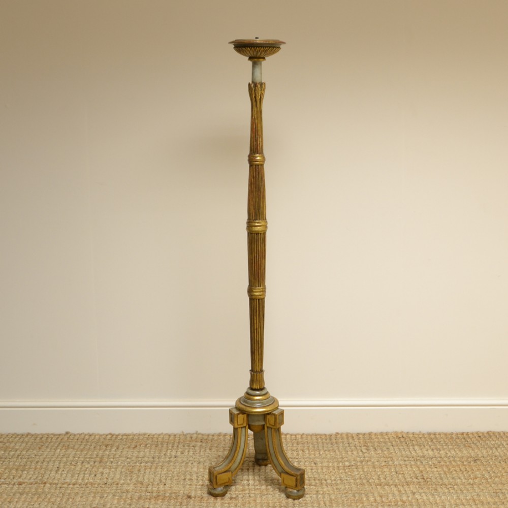 Decorative Victorian Gilt & Painted Antique Jardinière