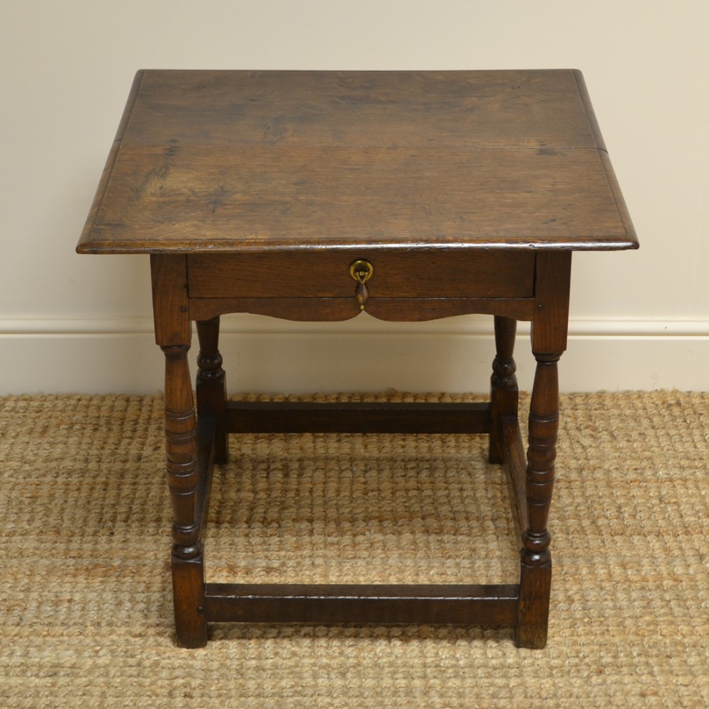 Period Oak Georgian Country Antique Low Boy