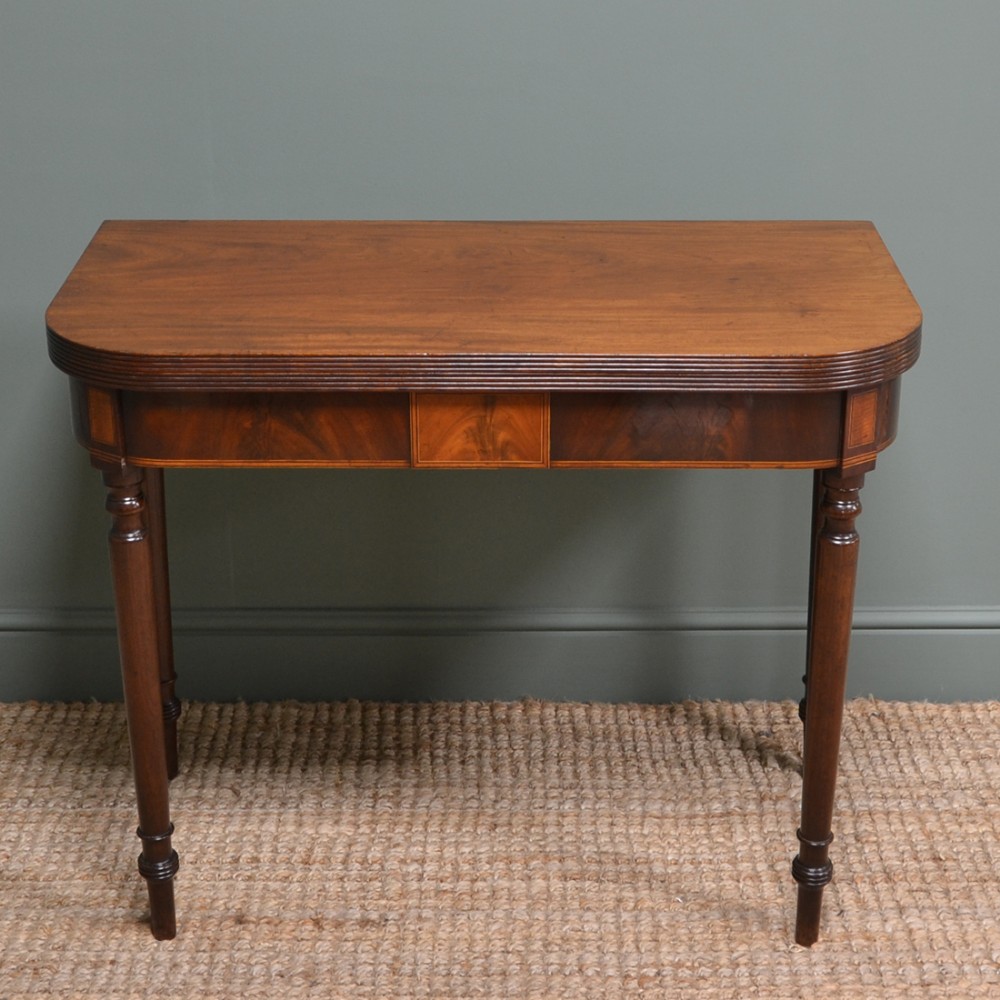 Beautiful Victorian Mahogany Antique Games Table by A Blain & Son, Liverpool