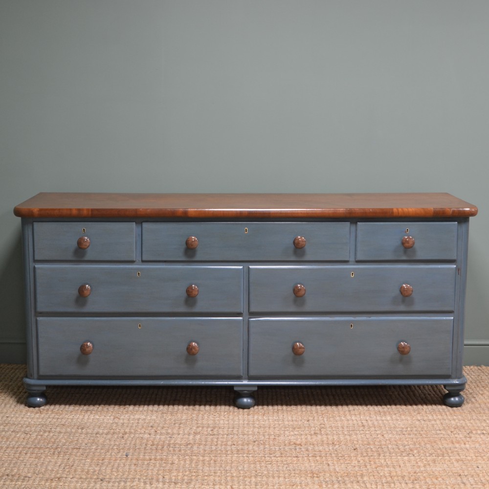 Victorian Painted Antique Dresser Base