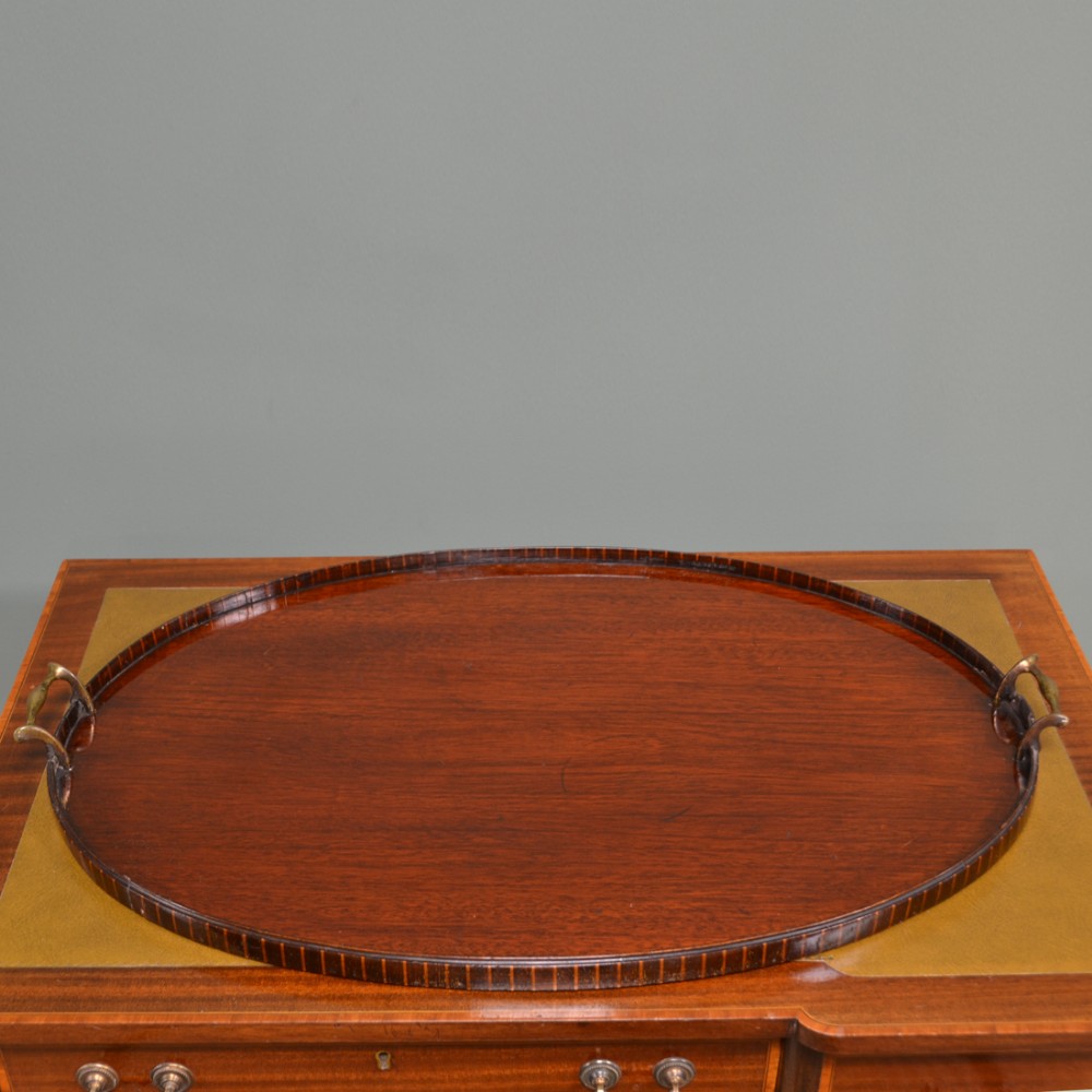 Victorian Mahogany Antique Butlers Tray