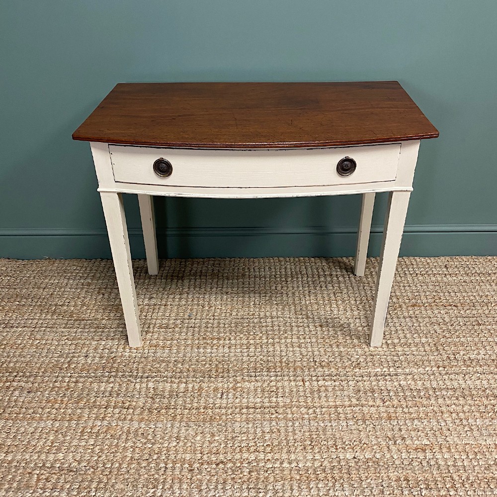 Country Painted Victorian Antique Side Table