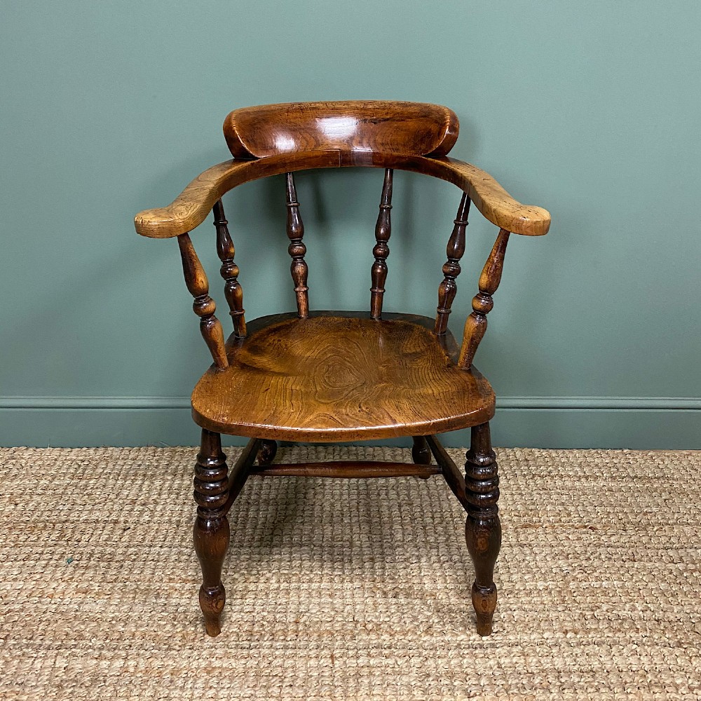 Antique Smokers Bow Chair