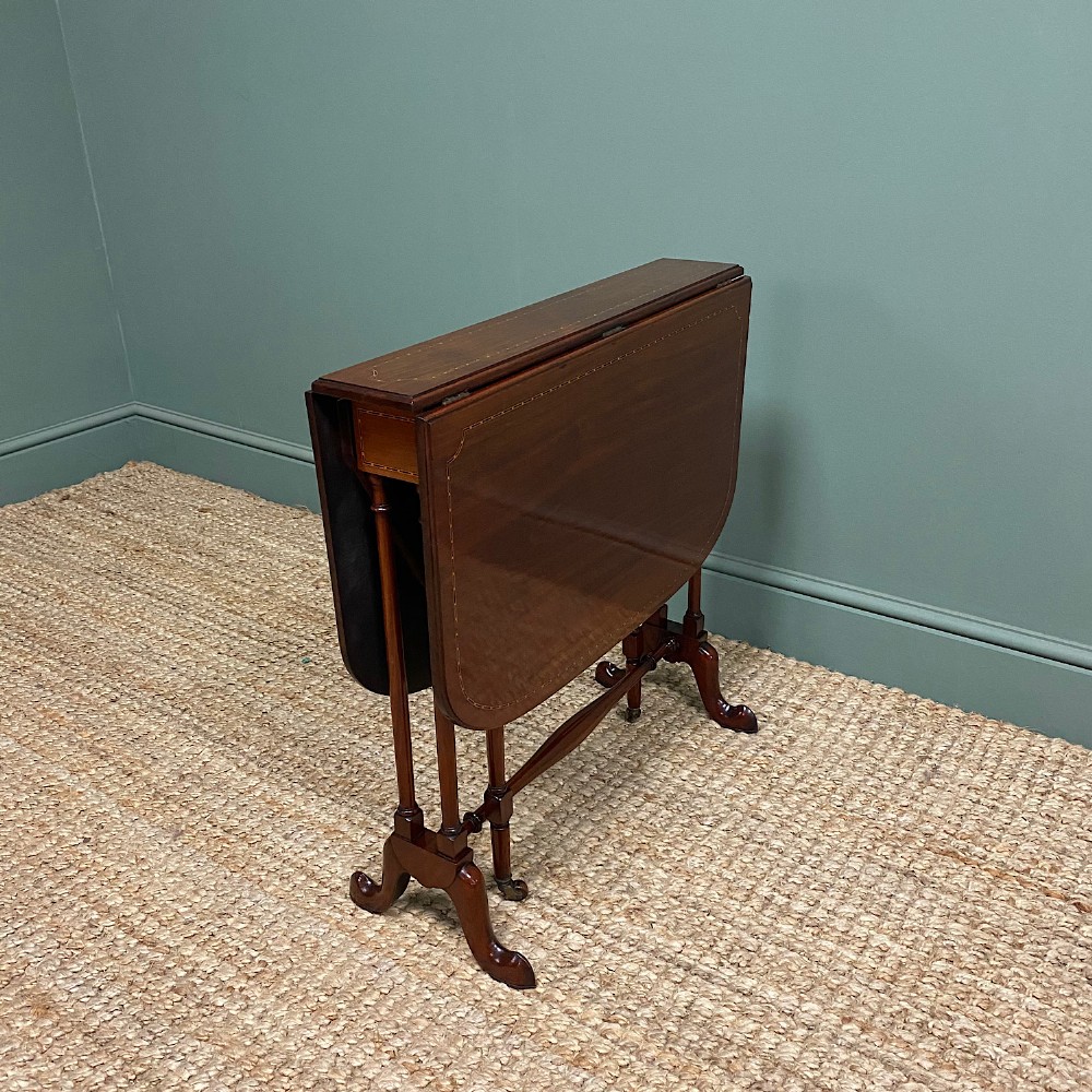 Fine Quality Edwardian Mahogany Antique Sutherland Table