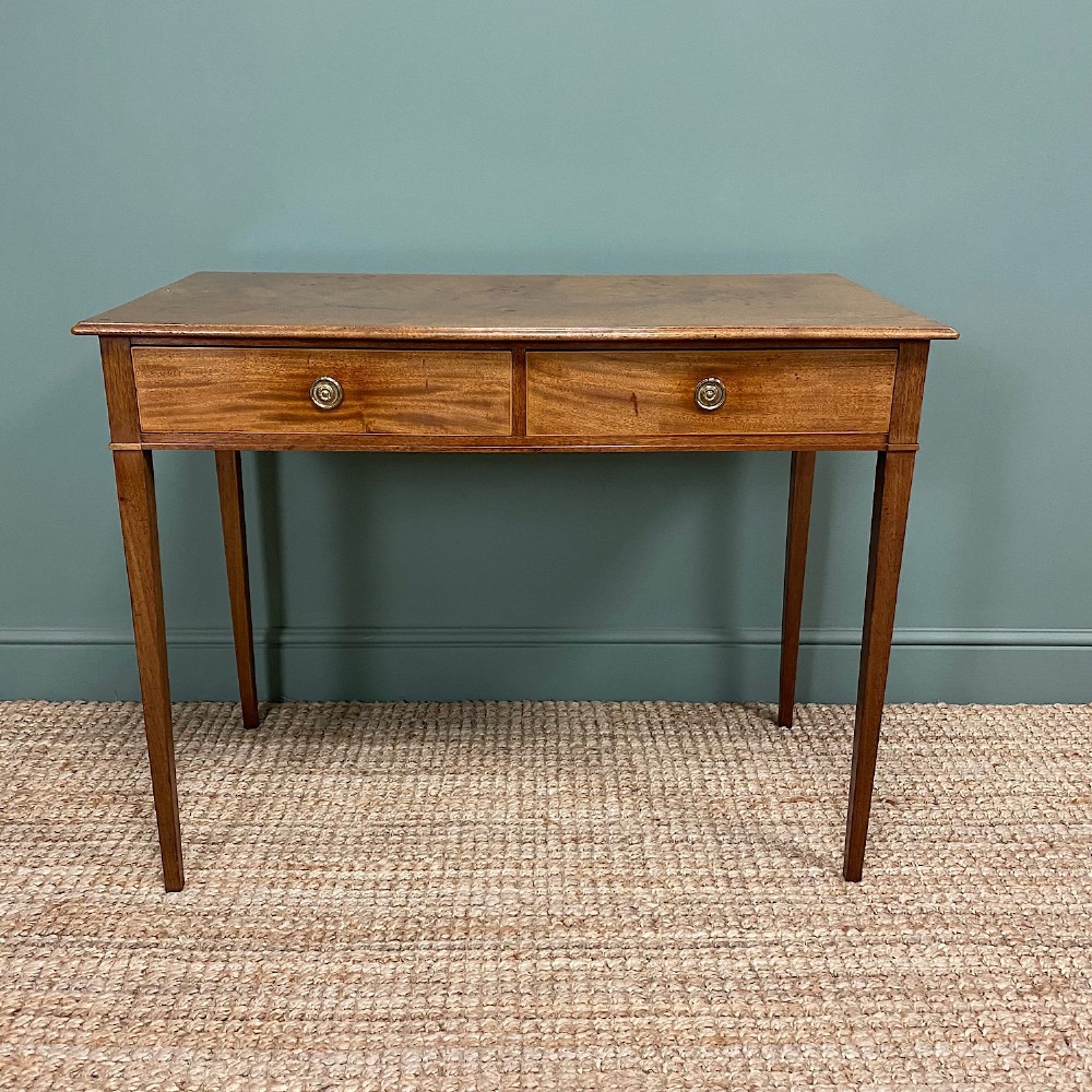 Fine Quality Regency Mahogany Antique Writing Table