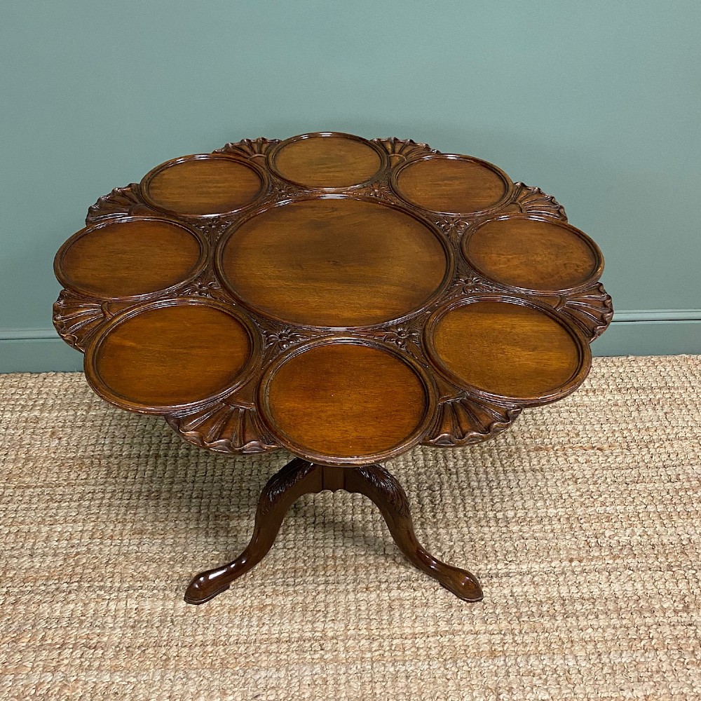 Quality Victorian Mahogany Antique Supper Table
