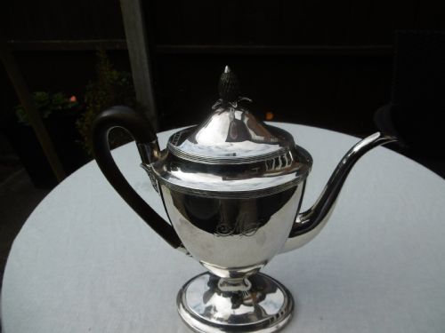 1797 BEAUTIFUL GEORGIAN ADAMS STYLE COFFEE POT BY PETER AND ANNE BATEMAN 670G - ADDITIONAL PHOTO 1
