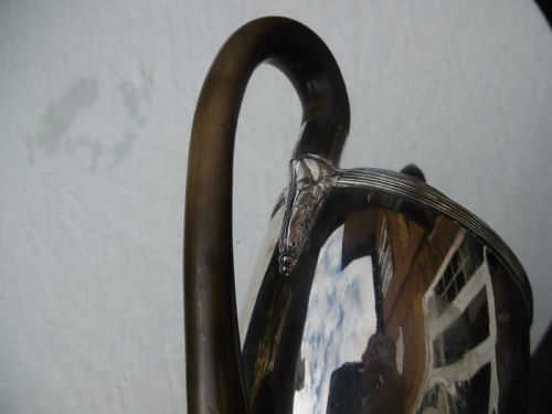 1797 BEAUTIFUL GEORGIAN ADAMS STYLE COFFEE POT BY PETER AND ANNE BATEMAN 670G - ADDITIONAL PHOTO 4