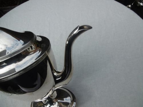 1797 BEAUTIFUL GEORGIAN ADAMS STYLE COFFEE POT BY PETER AND ANNE BATEMAN 670G - ADDITIONAL PHOTO 6