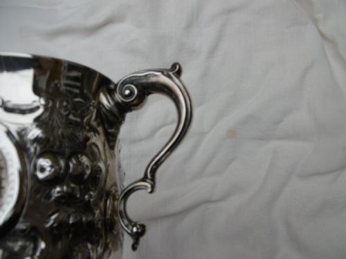 1777 FINE GEORGIAN GEORGE 111 IRISH SILVER CUP BY JOHN LOCKER 375G - ADDITIONAL PHOTO 3