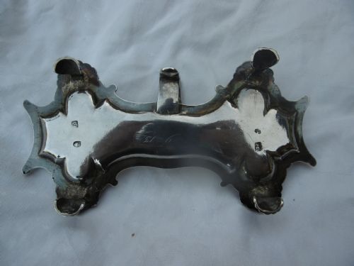 1758 RARE QUALITY GEORGE 11 SNUFFERS TRAY BY ROYAL MAKER EDWARD WAKELIN - ADDITIONAL PHOTO 1