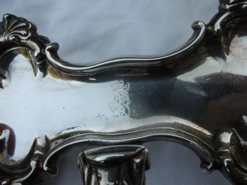 1758 RARE QUALITY GEORGE 11 SNUFFERS TRAY BY ROYAL MAKER EDWARD WAKELIN - ADDITIONAL PHOTO 5