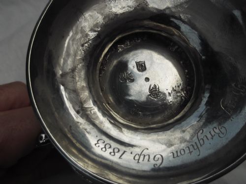 1727 VERY RARE GEORGIAN IRISH CUP BY THOMAS SUTTON GREAT PROVENANCE - ADDITIONAL PHOTO 1
