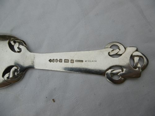 1902 VERY RARE EARLY LIBERTY CORONATION SPOON DESIGNED BY ARCHIBALD KNOX - ADDITIONAL PHOTO 1