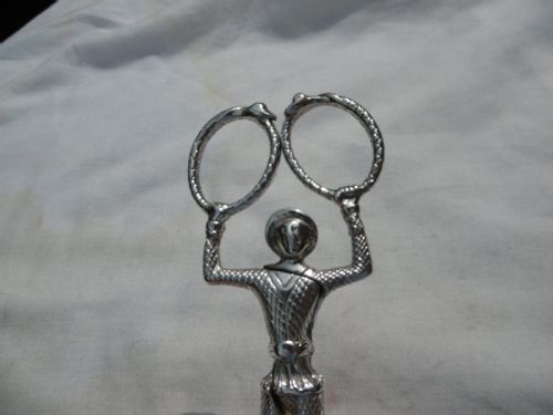 1848 FINE PAIR OF VICTORIAN HARLEQUIN SUGAR NIPS BY F HIGGINS 42G - ADDITIONAL PHOTO 5