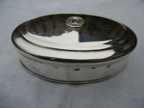 1731 EXCELLENT GEORGE 11 TOBACCO BOX BY E CORNOCK 125 GRAMS GREAT CREST - ADDITIONAL PHOTO 6