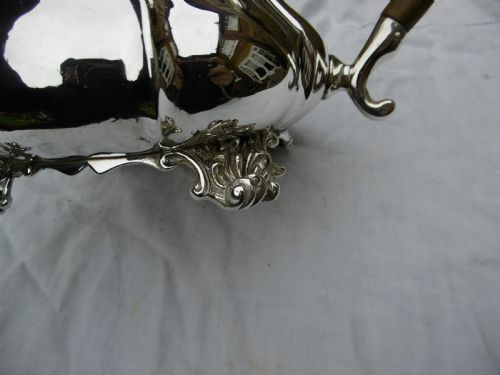 1822 FINE GEORGIAN SILVER TEAPOT BY JOHN WAKEFIELD 650G - ADDITIONAL PHOTO 5