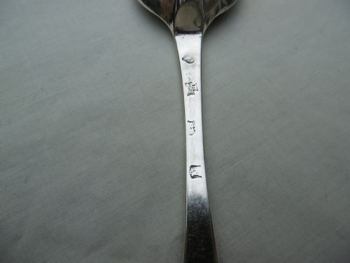 1717 RARE SCOTTISH GEORGE 1ST EDINBURGH RAT TAIL TABLESPOON J TAIT 75G - ADDITIONAL PHOTO 2