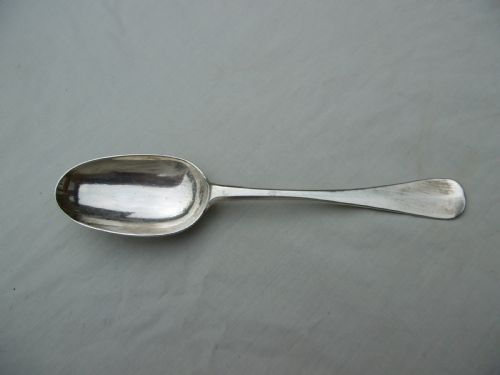 1717 RARE SCOTTISH GEORGE 1ST EDINBURGH RAT TAIL TABLESPOON J TAIT 75G - ADDITIONAL PHOTO 4