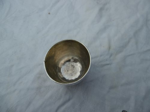1698 VERY RARE 17TH CENTURY BRITANNIA STANDARD CUP 50G - ADDITIONAL PHOTO 2
