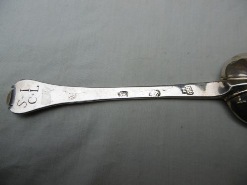 1680 CHARLES 11 TREFID TABLESPOON BY BENJAMIN PROSSER 57G - ADDITIONAL PHOTO 1