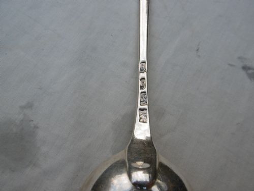 1775 FINE GEORGE 111 BASTINGSTUFFING SPOON BY HESTER BATEMAN 95G - ADDITIONAL PHOTO 1
